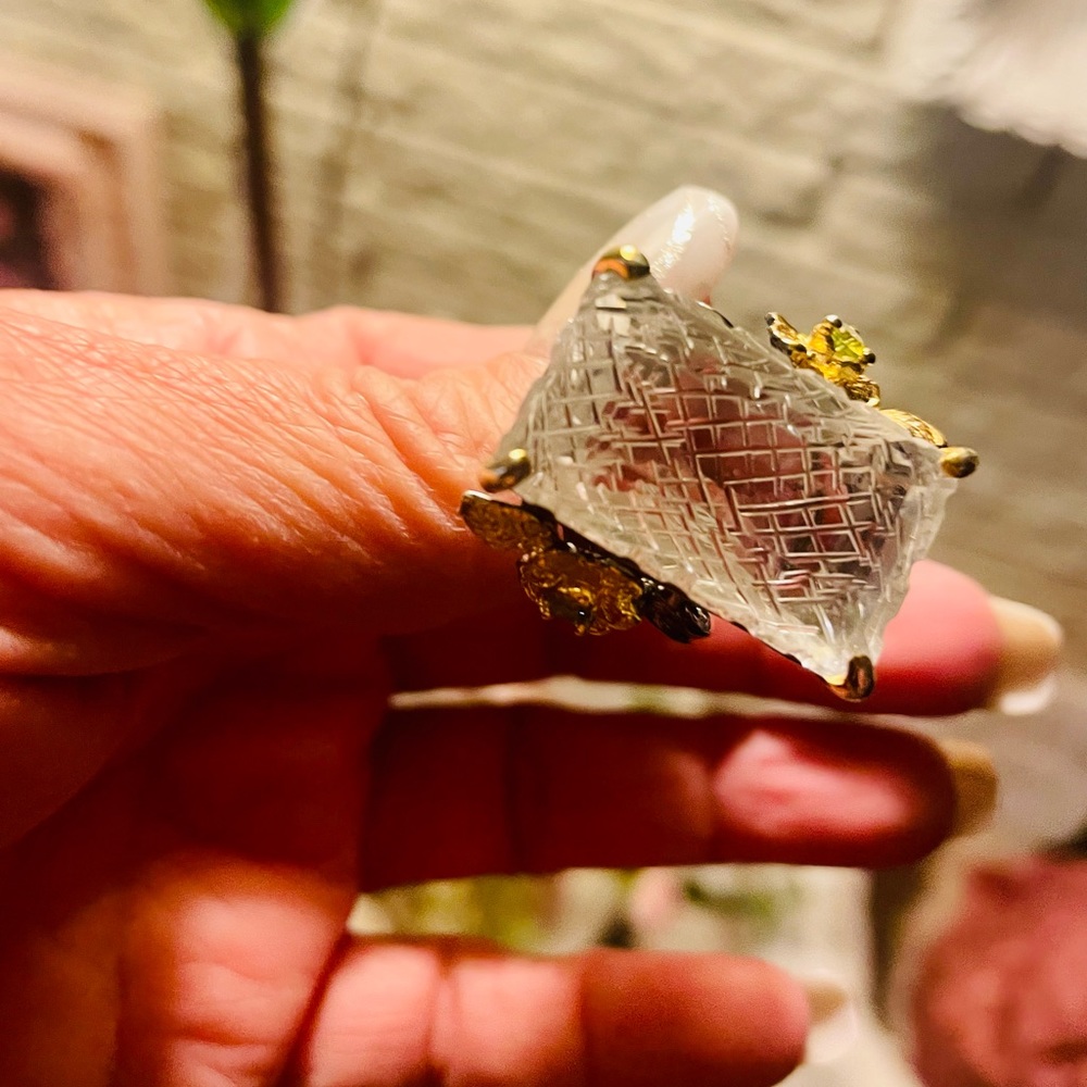 Authentic quartz ring - Picture 10 of 13